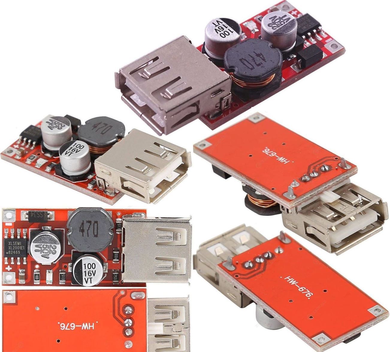 Fuente DC-DC Step Up 9-24v.